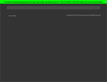 Tablet Screenshot of classificados-gratis.org